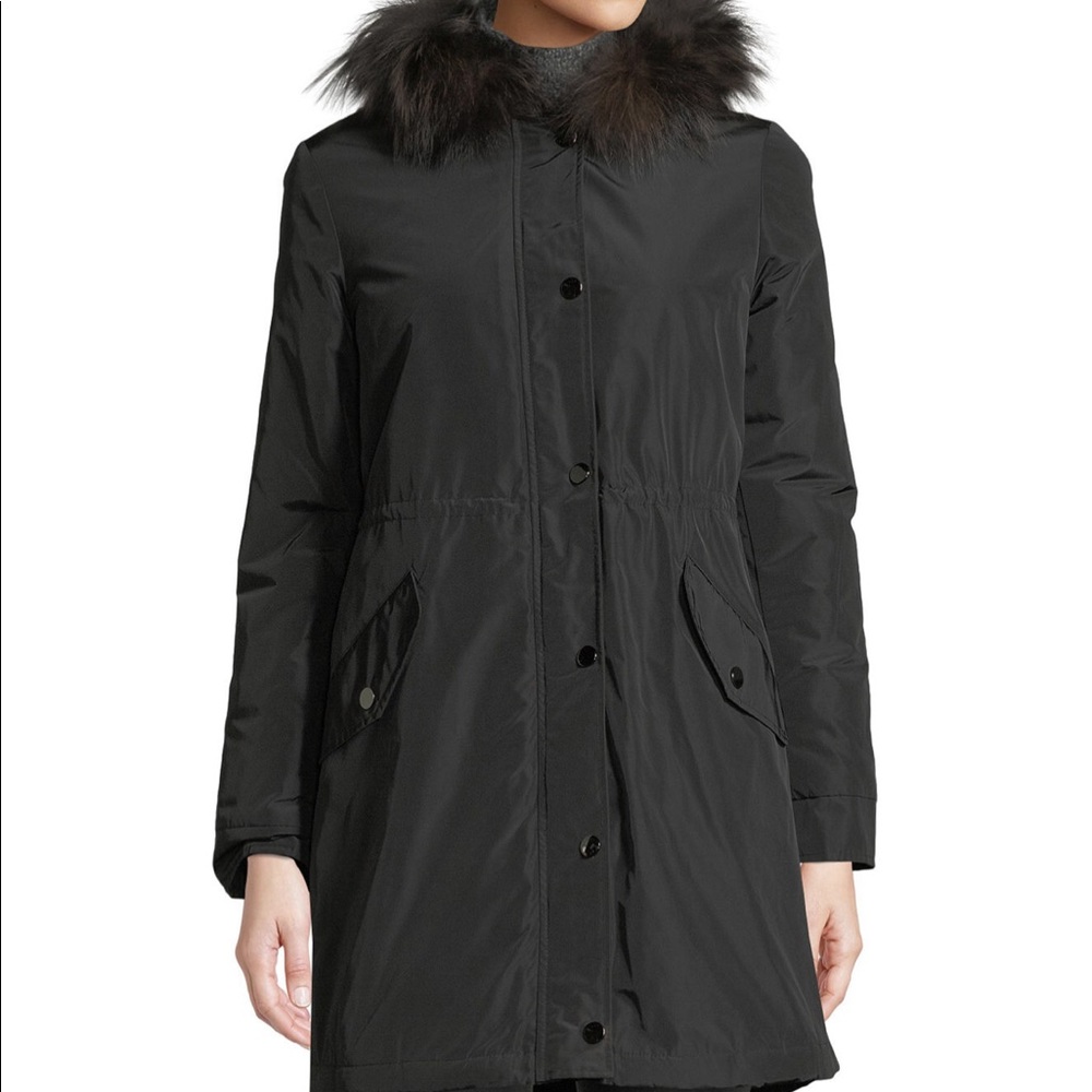 Bella fare fur lined parka